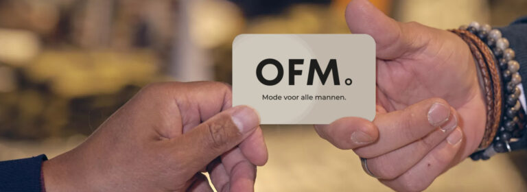 OFM bon die overhandigt wordt